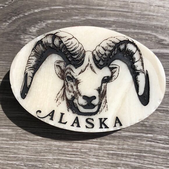 Other - Dall sheep belt buckle